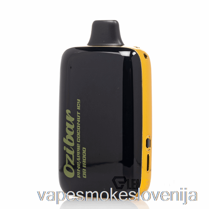 Vape Slovenija Ozibar 18000 Za Enkratno Uporabo Ananas Kokos Icy